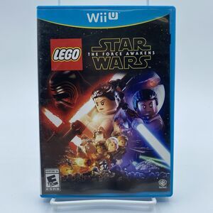 LEGO Star Wars The Force Awakens (Nintendo Wii U, 2016) CIB COMPLETE USED VF